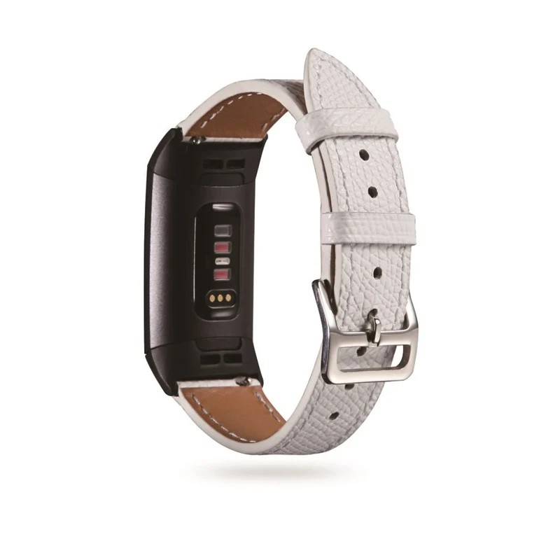 Sehr fantastisch Fitbit Charge 3 Echtes Leder armband