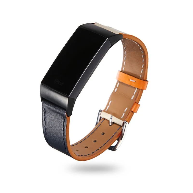 Sehr fantastisch Fitbit Charge 3 Echtes Leder armband
