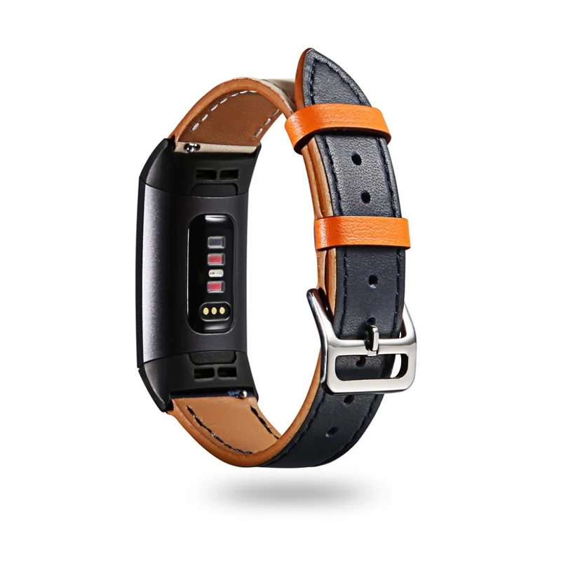 Sehr fantastisch Fitbit Charge 3 Echtes Leder armband