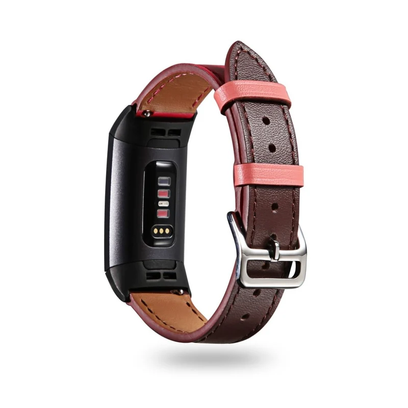 Sehr fantastisch Fitbit Charge 3 Echtes Leder armband