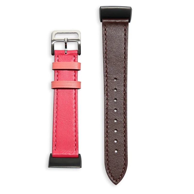 Sehr fantastisch Fitbit Charge 3 Echtes Leder armband