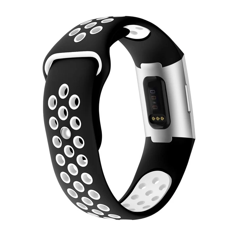 Absolut stylisch Fitbit Charge 3 Silikon / TPU armband - Größe: L