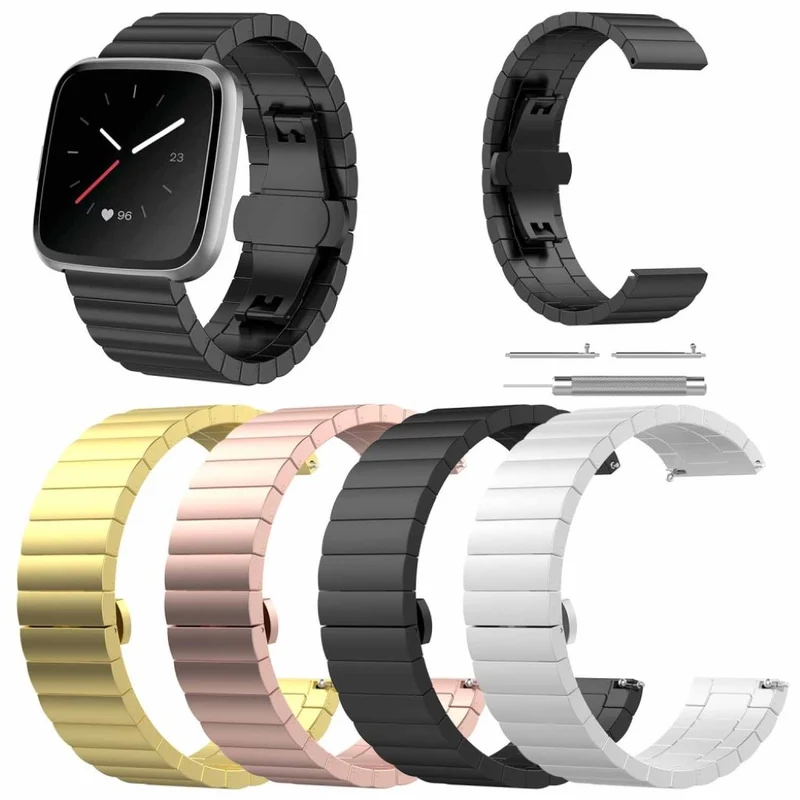 Sehr modisch Fitbit Versa Metall armband