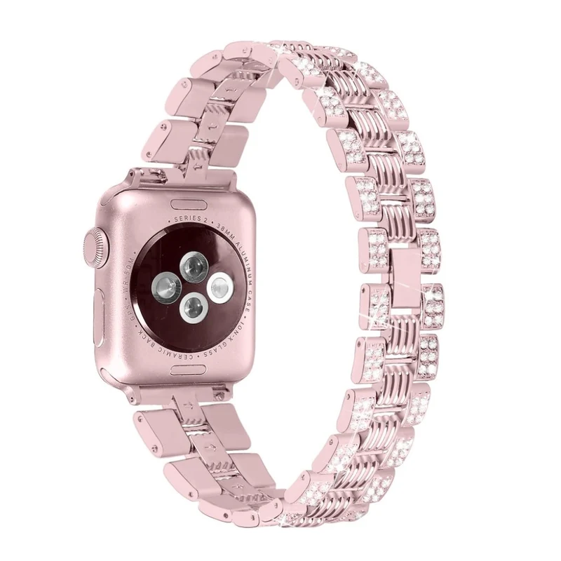 Mega cool Universell Apple Metall und Strass armband