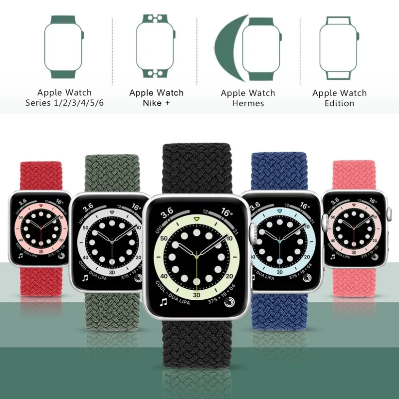Elegant Universell Apple Textil / Nylon armband