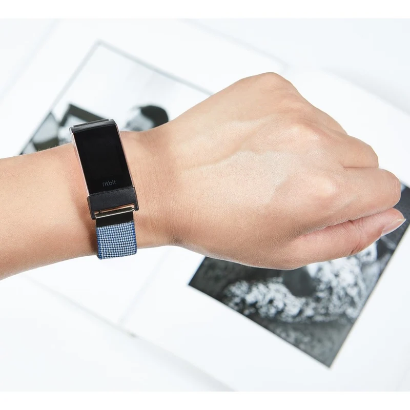 Absolut stark Fitbit Charge 3 Textil / Nylon armband