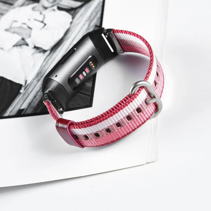 Absolut stark Fitbit Charge 3 Textil / Nylon armband