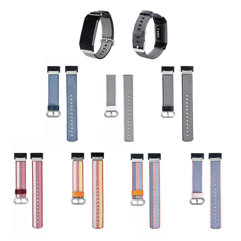 Absolut stark Fitbit Charge 3 Textil / Nylon armband