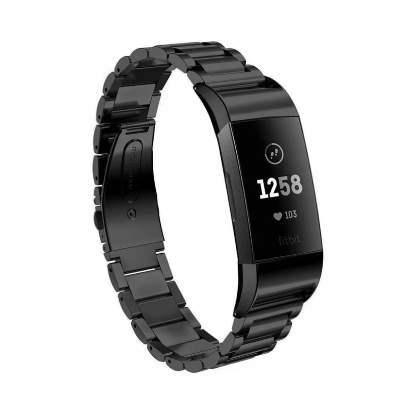 Robust Fitbit Charge 3 Metall armband
