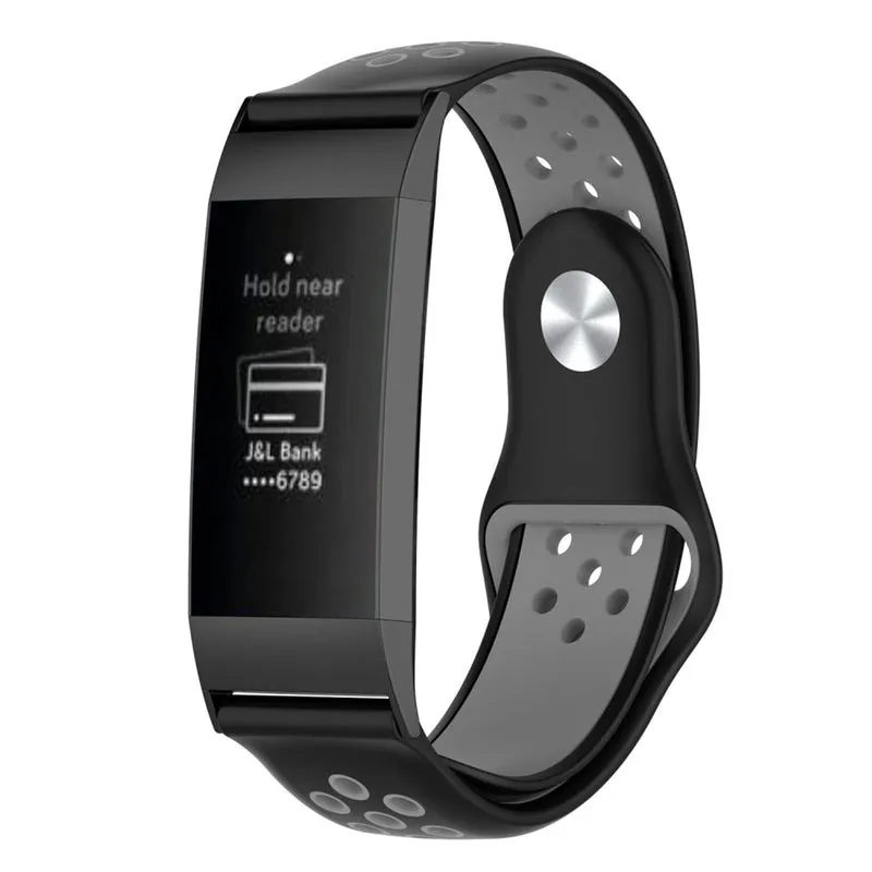 Mega elegant Fitbit Charge 3 Silikon / TPU armband