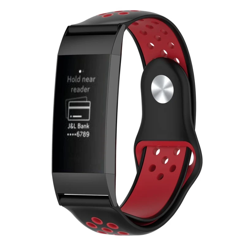 Mega elegant Fitbit Charge 3 Silikon / TPU armband