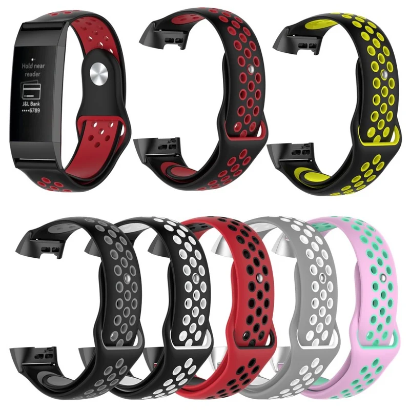 Mega elegant Fitbit Charge 3 Silikon / TPU armband