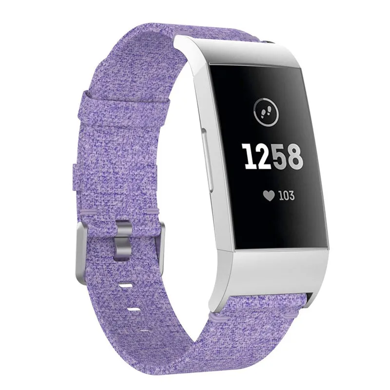 Sehr gut Fitbit Charge 3 Textil / Nylon armband