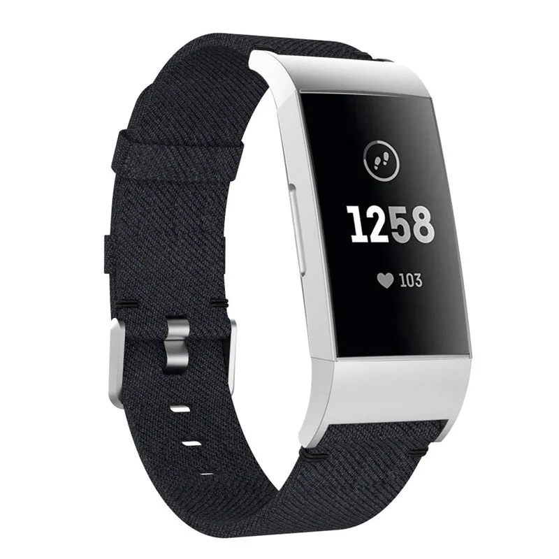 Sehr gut Fitbit Charge 3 Textil / Nylon armband