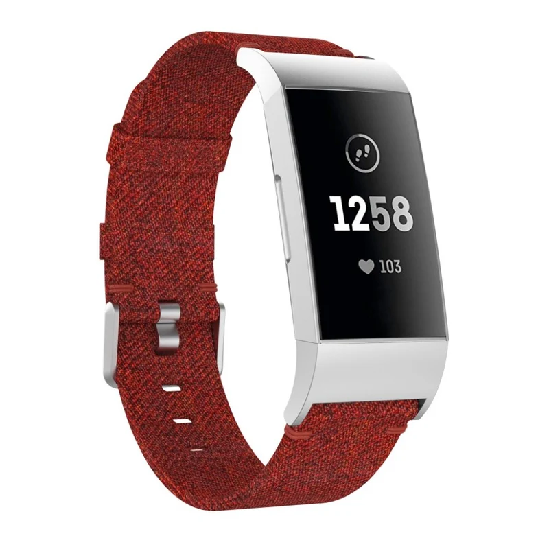 Sehr gut Fitbit Charge 3 Textil / Nylon armband