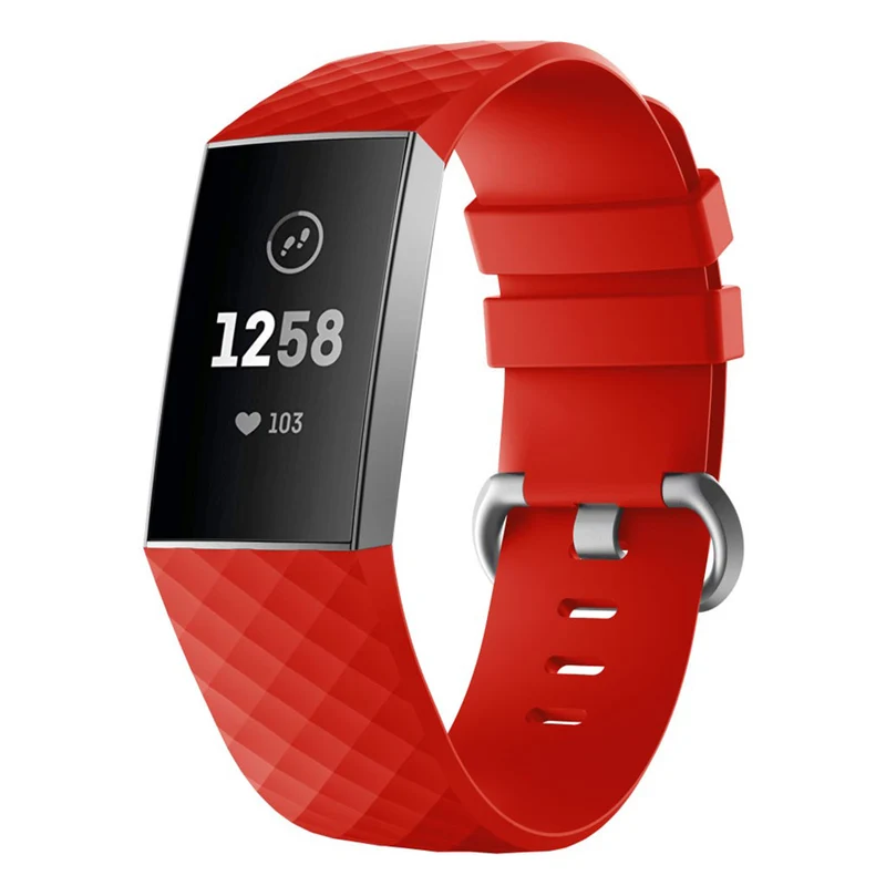 Sehr langlebig Fitbit Charge 3 Silikon / TPU armband