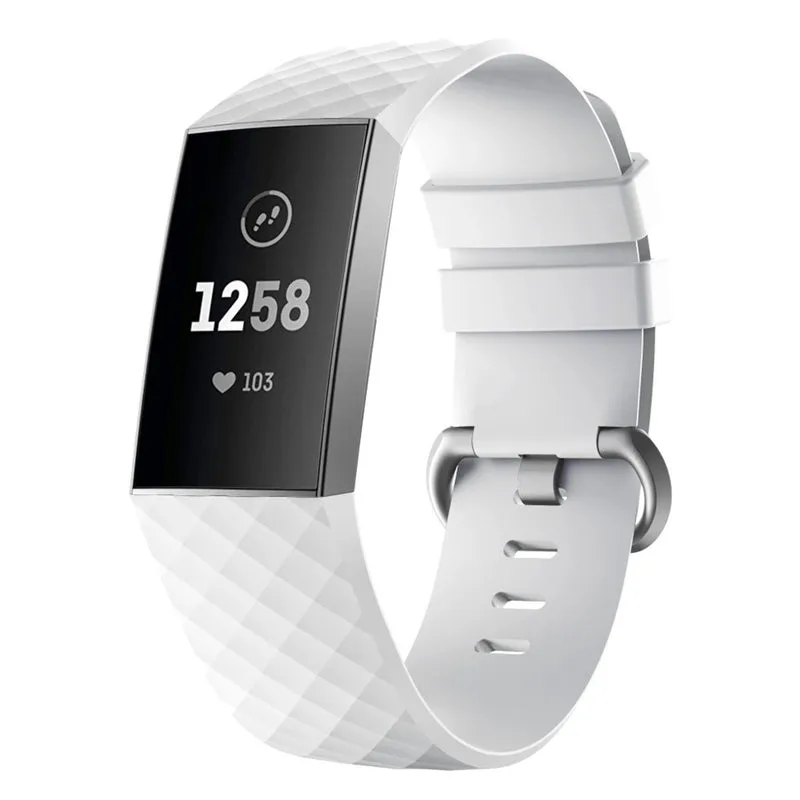 Sehr langlebig Fitbit Charge 3 Silikon / TPU armband