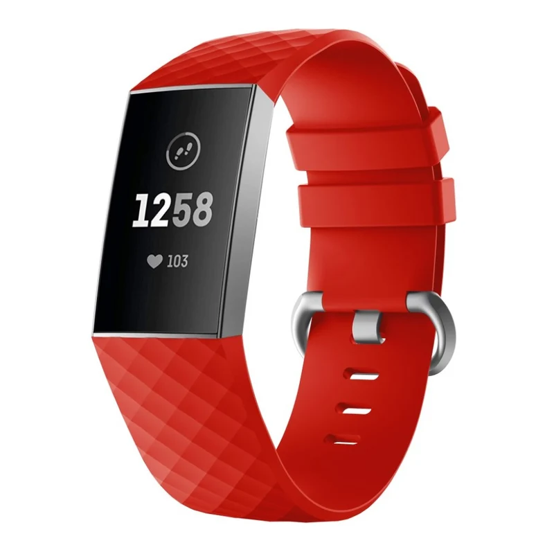 Sehr langlebig Fitbit Charge 3 Silikon / TPU armband