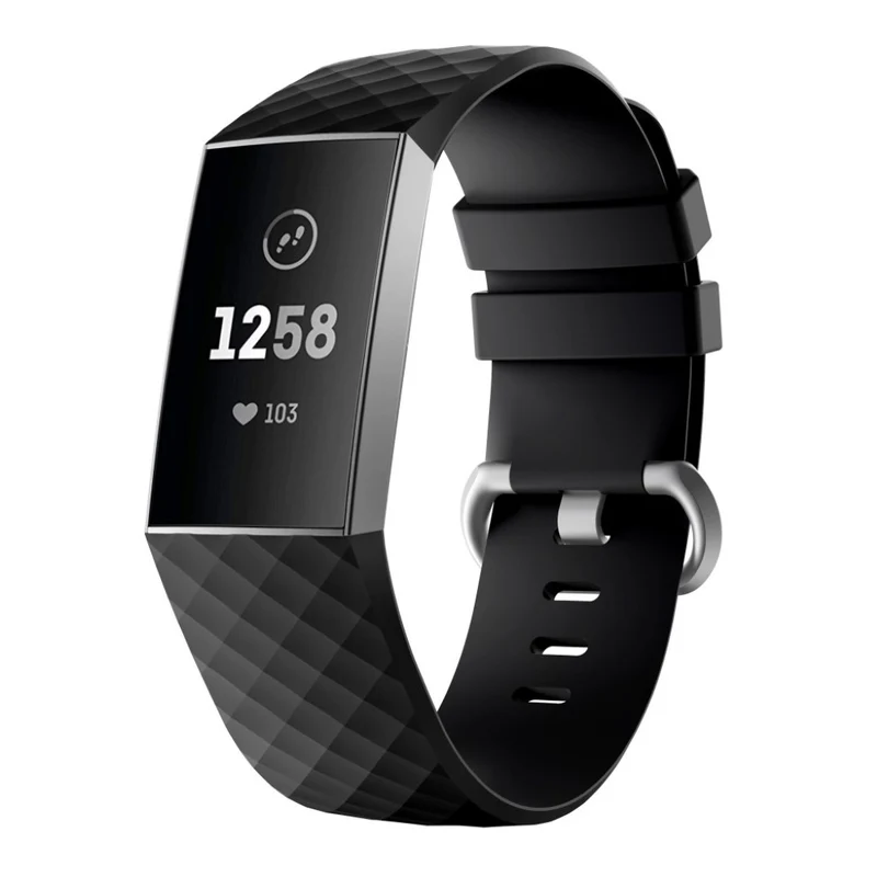 Sehr langlebig Fitbit Charge 3 Silikon / TPU armband