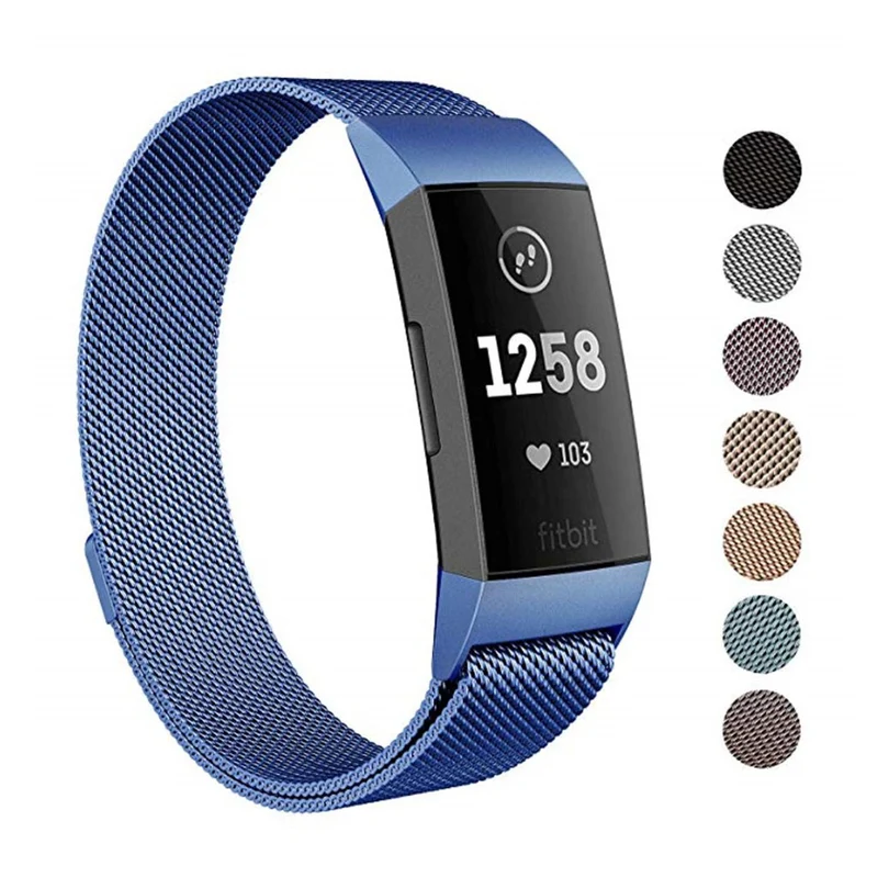 Auffallend nett Fitbit Charge 3 Metall armband