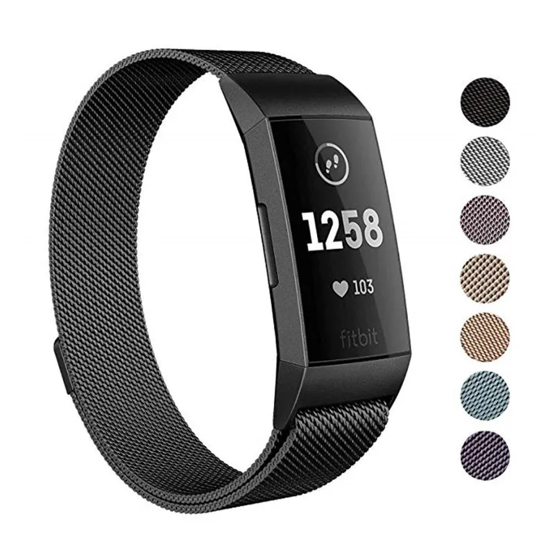 Auffallend nett Fitbit Charge 3 Metall armband