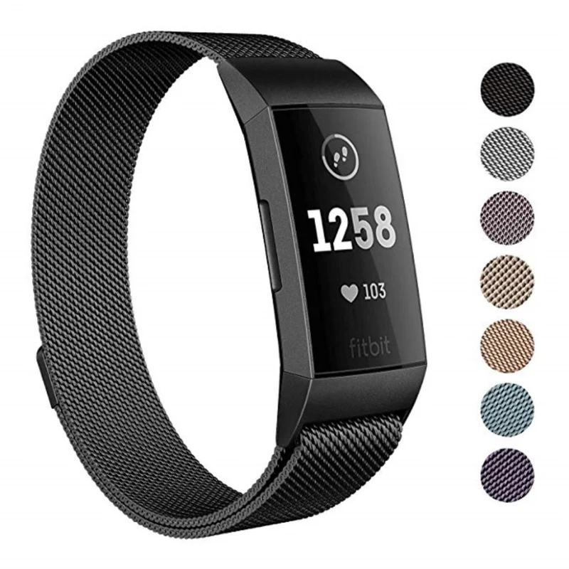 Auffallend nett Fitbit Charge 3 Metall armband