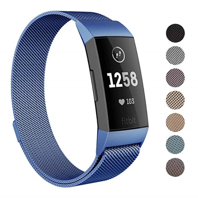 Auffallend nett Fitbit Charge 3 Metall armband