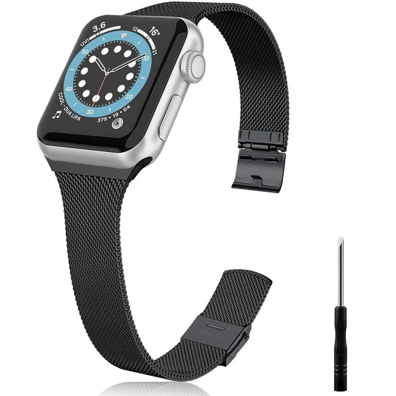 Sehr bequem Universell Apple Metall armband