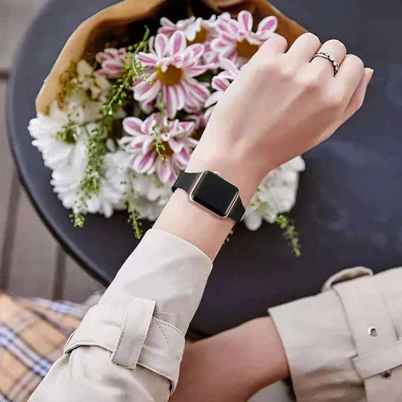 Sehr bequem Universell Apple Metall armband
