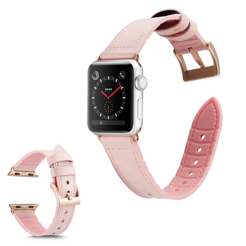 Cool Universell Apple Kunstleder und Silikon / TPU armband