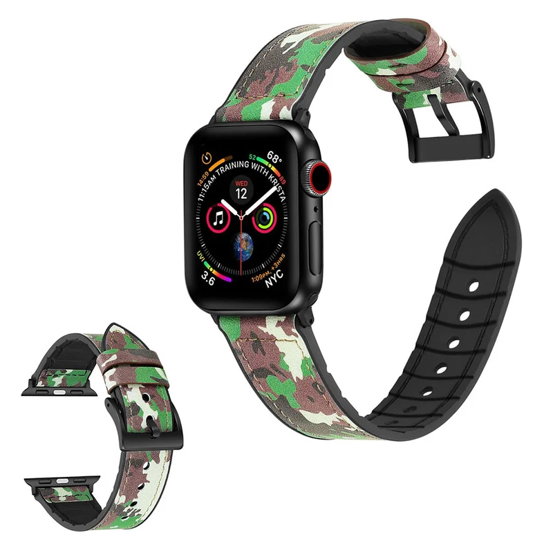 Cool Universell Apple Kunstleder und Silikon / TPU armband