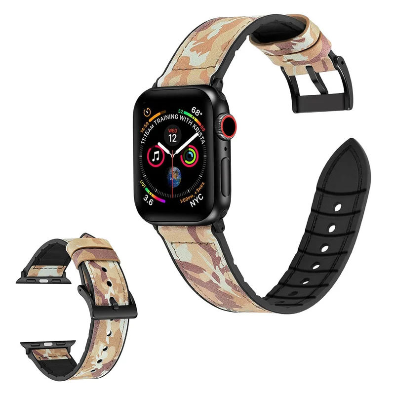 Cool Universell Apple Kunstleder und Silikon / TPU armband