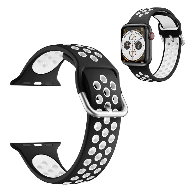 Auffallend angenehm Universell Apple Silikon / TPU armband