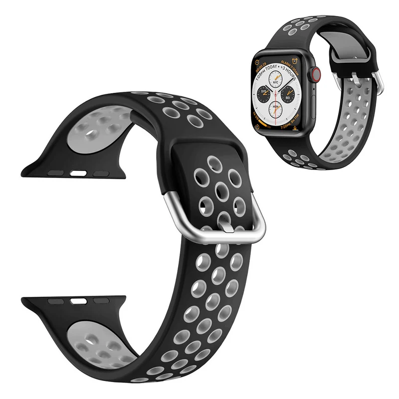 Auffallend angenehm Universell Apple Silikon / TPU armband