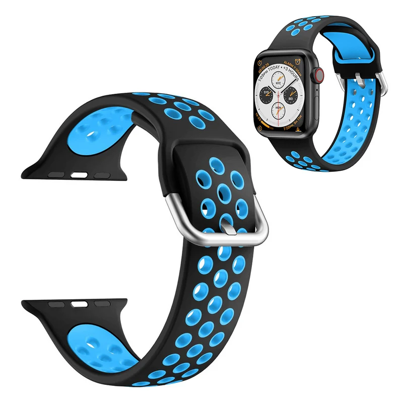 Auffallend angenehm Universell Apple Silikon / TPU armband