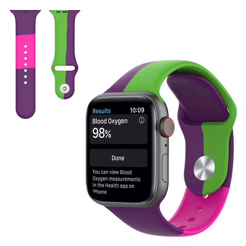 Absolut robust Universell Apple Silikon / TPU armband - Größe: L