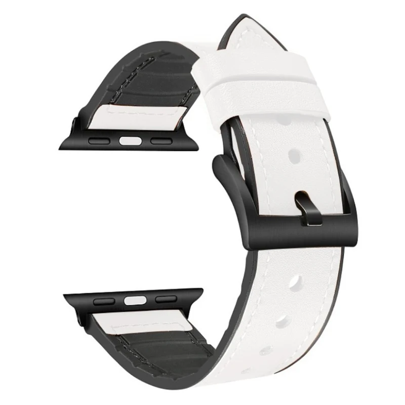 Stark Universell Apple Kunstleder und Silikon / TPU armband
