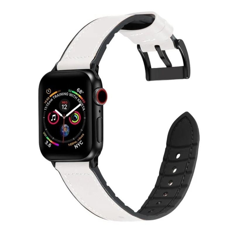 Stark Universell Apple Kunstleder und Silikon / TPU armband