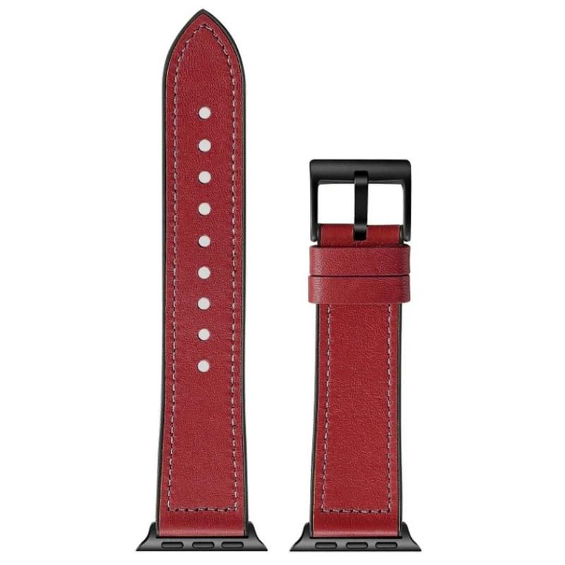 Stark Universell Apple Kunstleder und Silikon / TPU armband