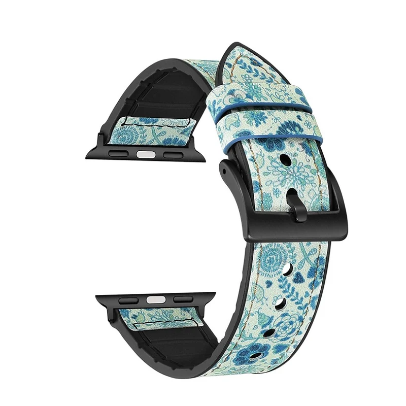 Stark Universell Apple Kunstleder und Silikon / TPU armband