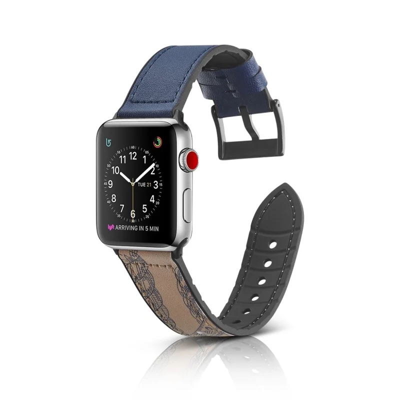 Stark Universell Apple Kunstleder und Silikon / TPU armband