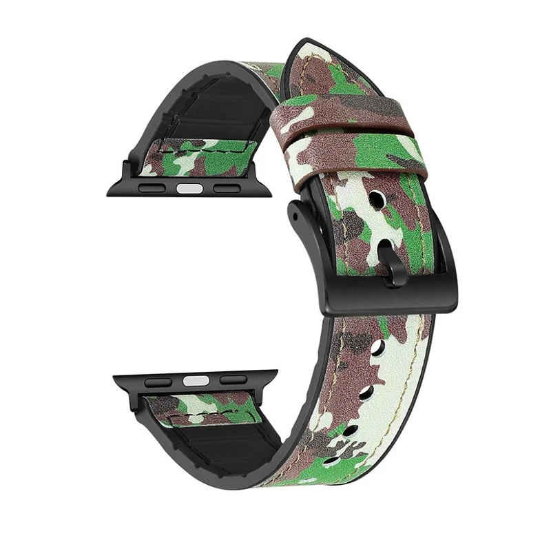 Stark Universell Apple Kunstleder und Silikon / TPU armband