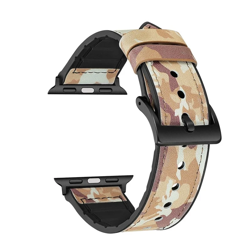 Stark Universell Apple Kunstleder und Silikon / TPU armband