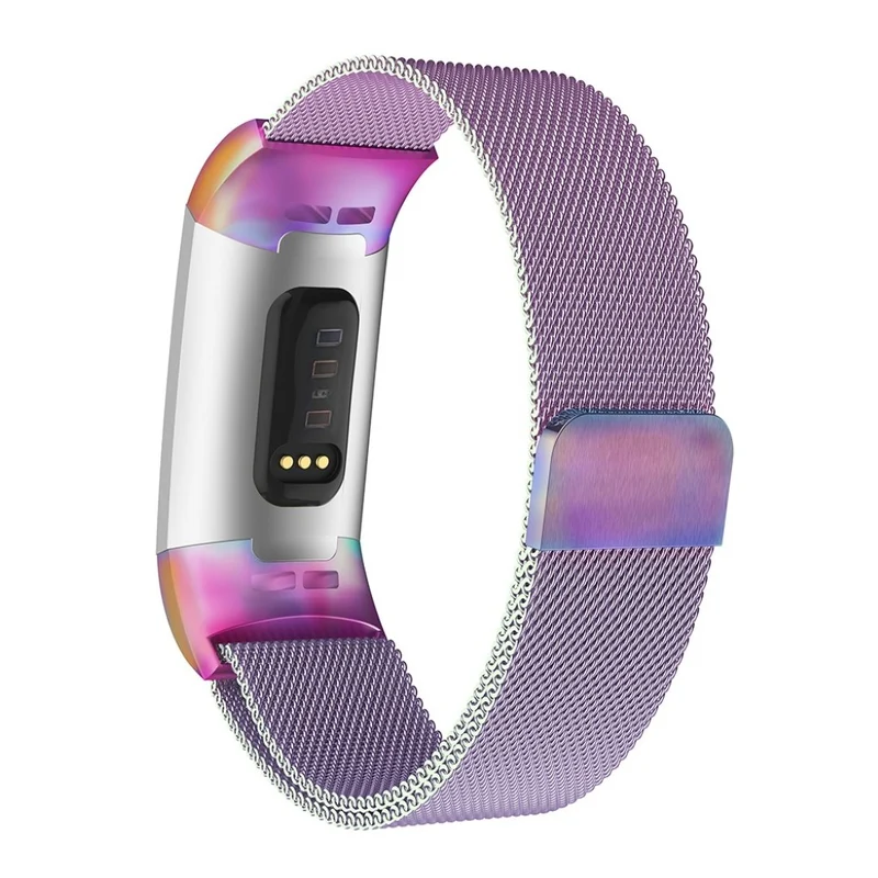 Brillant Fitbit Charge 3 Metall armband