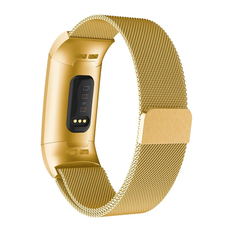 Brillant Fitbit Charge 3 Metall armband