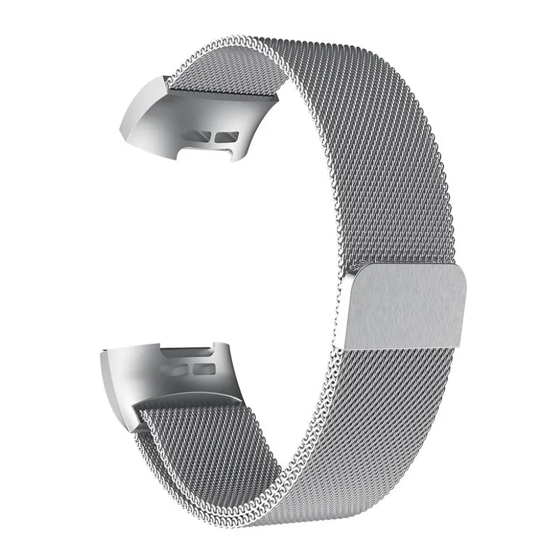 Brillant Fitbit Charge 3 Metall armband