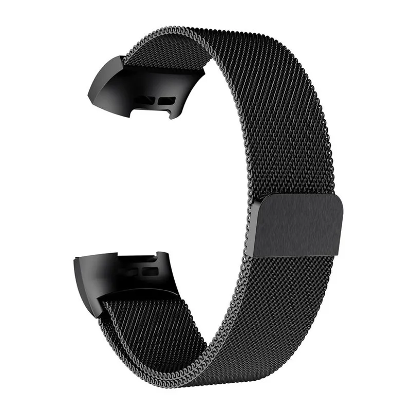 Brillant Fitbit Charge 3 Metall armband