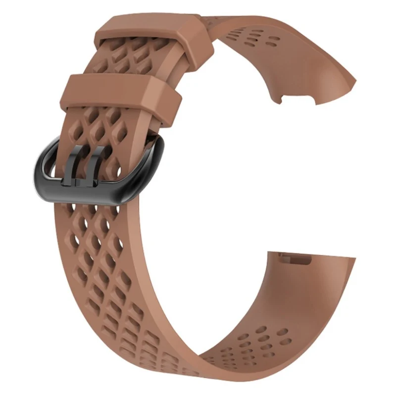 Super robust Fitbit Charge 3 Silikon / TPU armband