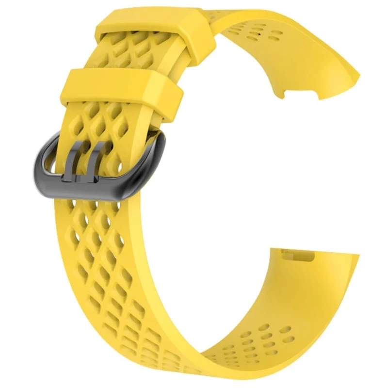 Super robust Fitbit Charge 3 Silikon / TPU armband