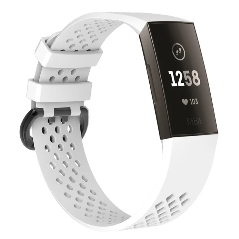 Super robust Fitbit Charge 3 Silikon / TPU armband